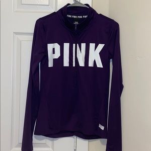 PINK ultimate half zip.